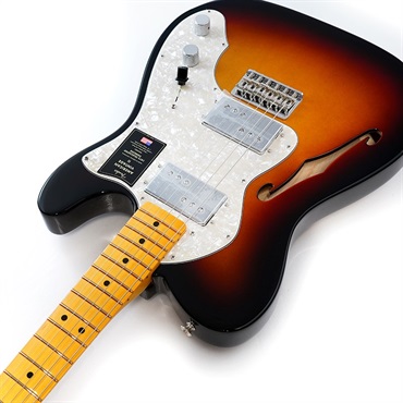 Fender USA American Vintage II 1972 Telecaster Thinline (3-Color
