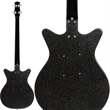 Danelectro 59DC SHORT SCALE BASS Black Metalflake 画像1