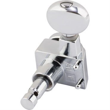 Fender USA 【秋のSUPER SALE】 FENDER(R) STAGGERED LOCKING TUNERS WITH VINTAGE-STYLE BUTTONS POLISHED CHROME (6)(#0990818500) 画像2