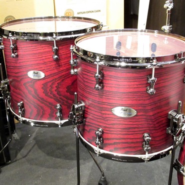 Pearl Reference PURE 5pc Drum Kit / Scarlet Ash w/Black Nickel Parts & Red Logo Front Head 【Drum Station Limited Color】 画像3