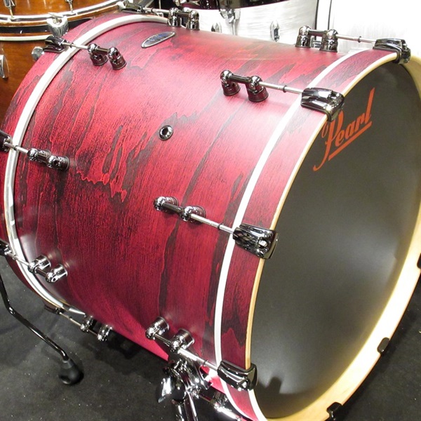 Pearl Reference PURE 5pc Drum Kit / Scarlet Ash w/Black Nickel Parts & Red Logo Front Head 【Drum Station Limited Color】 画像4