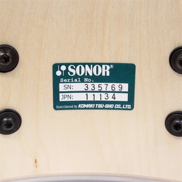 SONOR SQ1-1405SDW GTB [SQ1 Series 14×5 / ブラック] 画像8