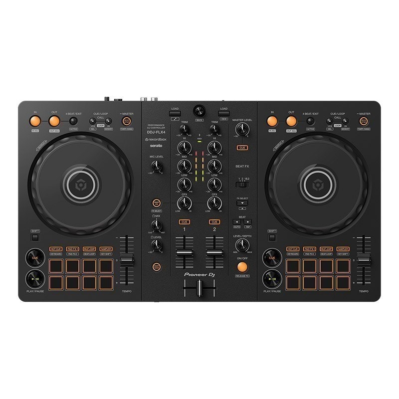 Pioneer DJ DDJ-FLX4 + PCスタンド付属 DJ初心者セット 【Power DJ's