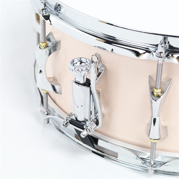 INDe Flex-Tuned Maple Snare Drum 14×5.75 - Pink Shadow Custom Paint Color 画像4