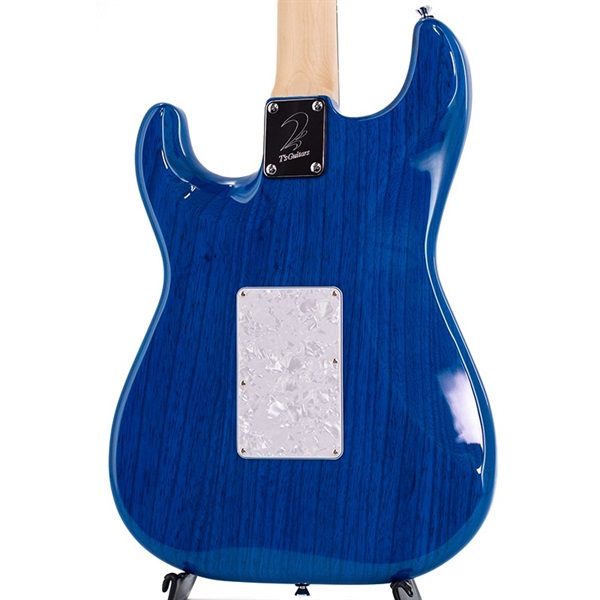 T's Guitars ST-22R Custom 5A Grade Quilt Top (Caribbean Blue)【SN
