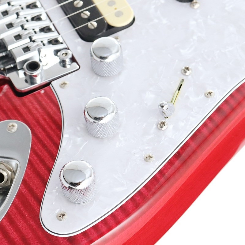 T's Guitars ST-22R Custom 5A Grade Flame Top (Trans Pink)【SN
