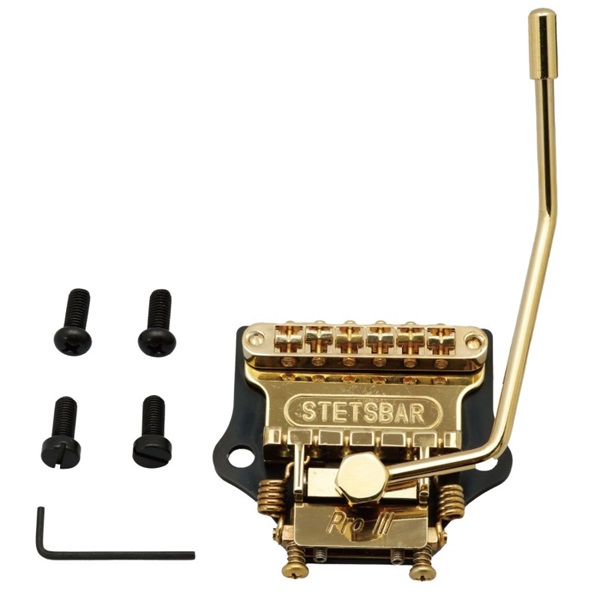 Stetsbar PROIII STOPTAIL GOLD ストップテイル用トレモロブリッジ