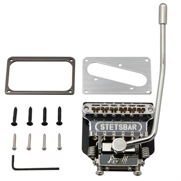 Stetsbar PROIII TELE F3 PICKUP PLATE SET CHROME TL用トレモロブリッジ 画像1