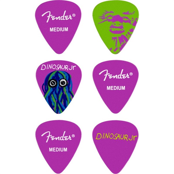 Fender USA J Mascis Dinosaur Jr. Pick Tin (6pcs) [#1980351026] 画像1