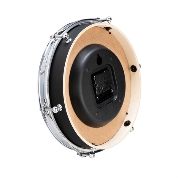Pearl Drum Style Clock ブラック [ドラムをモチーフとした掛け時計！/POG-CLOCK #B]【限定品】 画像2