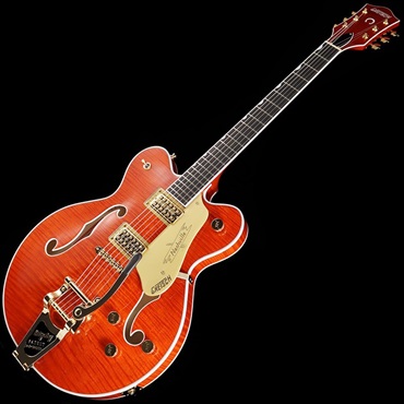 GRETSCH G6620TFM Players Edition Nashville Center Block Double-Cut with String-Thru Bigsby and Flame Maple (Orange Stain) 画像1