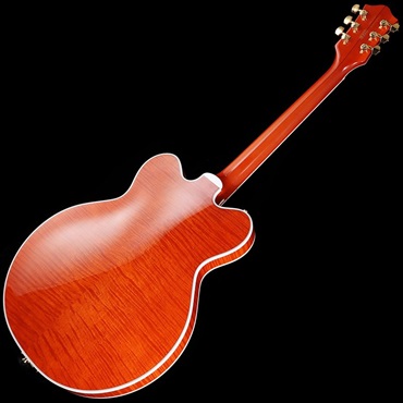 GRETSCH G6620TFM Players Edition Nashville Center Block Double-Cut with String-Thru Bigsby and Flame Maple (Orange Stain) 画像2