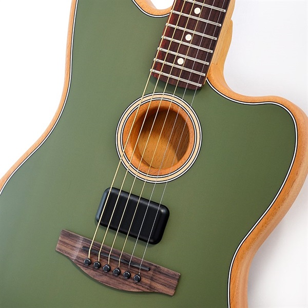 Fender Acoustics Acoustasonic Player Jazzmaster (Antique Olive) 画像3