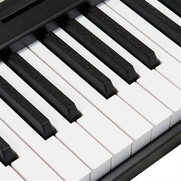 Kikutani 折りたたみ電子ピアノ 電子キーボード KDP-61P BLK(ブラック) 画像5