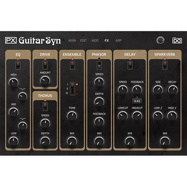 UVI PX Guitar Syn(代引不可)(オンライン納品) 画像3