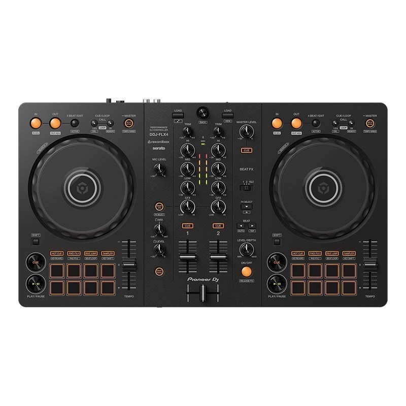 Pioneer DJ DDJ-400 ターンテーブル PCスタンド付属