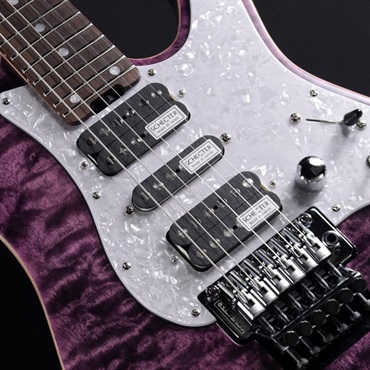 SCHECTER SD-2-24-AL (See-Thru Purple/Rosewood) 画像3
