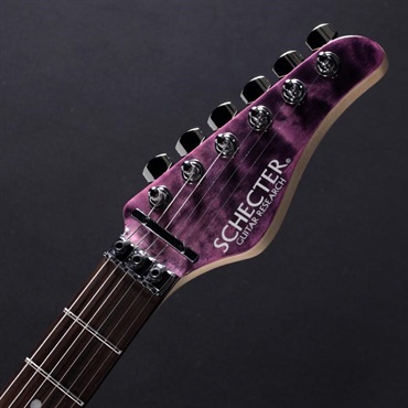 SCHECTER SD-2-24-AL (See-Thru Purple/Rosewood) 画像4