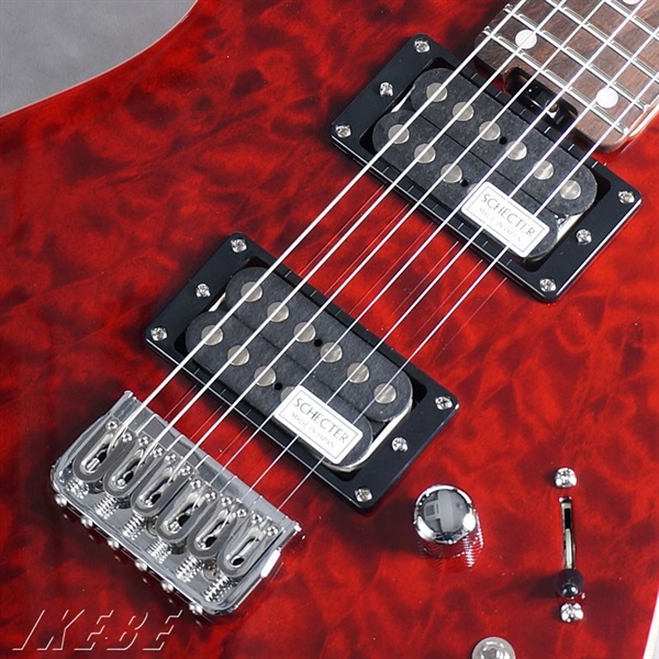 SCHECTER KR-24-2H-FXD (See-thru Red/R) 画像3