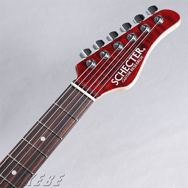SCHECTER KR-24-2H-FXD (See-thru Red/R) 画像4