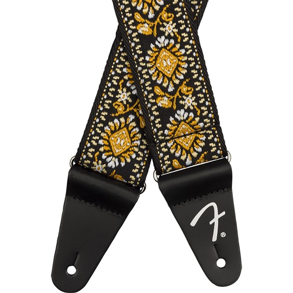 Fender USA Pasadena Woven Strap (Yellow Lotus) [#0990638031] 画像1