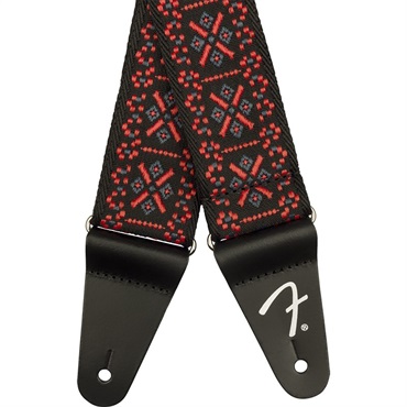 Fender USA Pasadena Woven Strap (Lattice Red) [#0990638034] 画像1