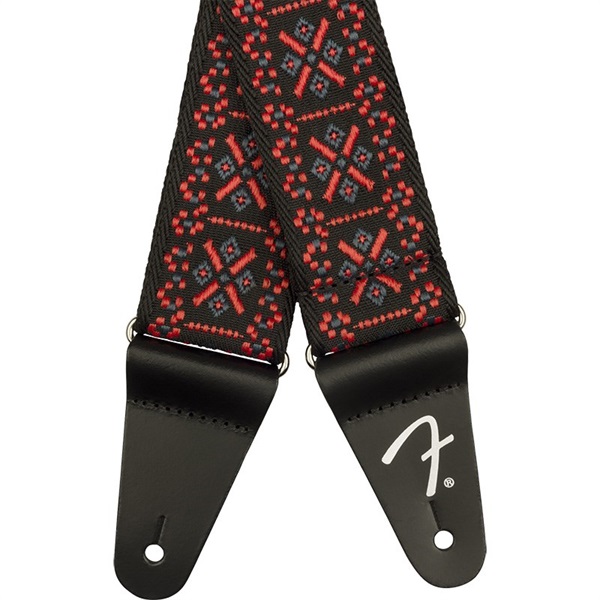 Fender USA Pasadena Woven Strap (Lattice Red) [#0990638034] 画像1