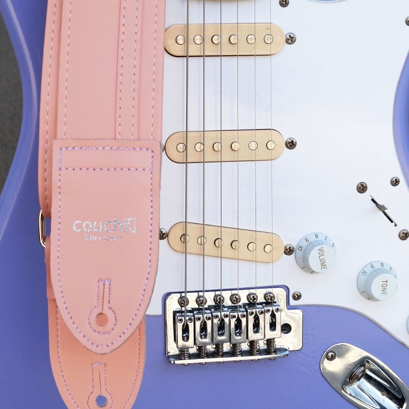 Couch Guitar Strap Soft Pink Monochrome Racer X ｜イケベ楽器