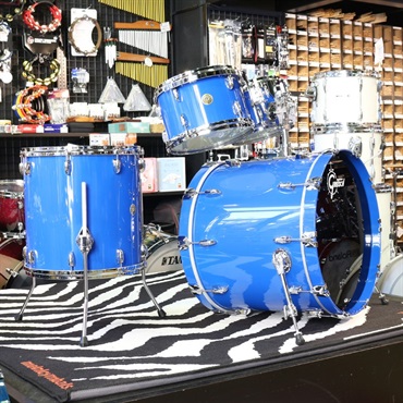 GRETSCH USA Custom 4pc Drum Kit - Cobalt Blue Lacquer [BD22，TT10、TT12、FT16] 【ドラステスペシャルオーダー！】 画像1