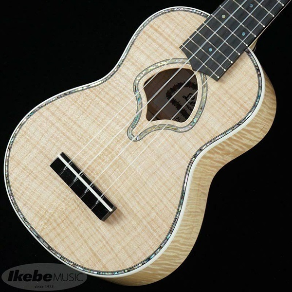 Leilani 【数量限定特価】【創業50周年大決算SALE】 LUK-2000S/Flame Maple NAT [ソプラノ・ウクレレ] レイラニ 画像4