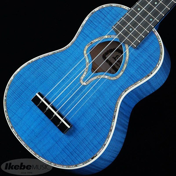 Leilani 【数量限定特価】【創業50周年大決算SALE】LUK-2000S/Flame Maple AQB [ソプラノ・ウクレレ] レイラニ 画像4