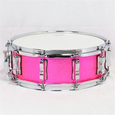 Ludwig Classic Maple Snare Drum 14×5 - Pink Glitter [LS401XX90] 画像1