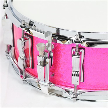 Ludwig Classic Maple Snare Drum 14×5 - Pink Glitter [LS401XX90] 画像4