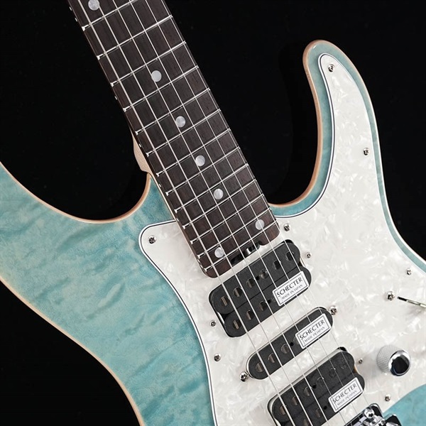 SCHECTER SD-2-24-AL-VTR (Aqua Blue/Rosewood) 【旧定価お買い得