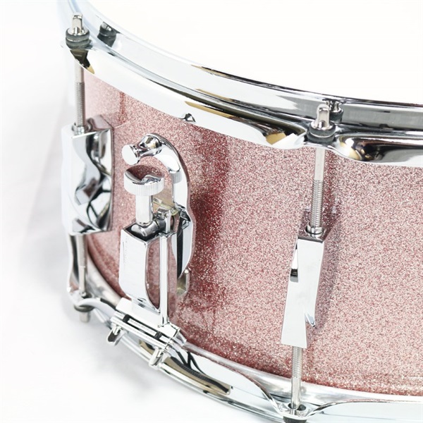 CANOPUS JSM-1465 Rose Sparkle Lacquer  [刃 II YAIBA Maple Snare Drum 14×6.5] 画像4
