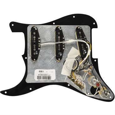 Fender USA 【新楽器応援セール】 Pre-Wired Strat Pickguard， Vintage Noiseless SSS (Black) [#0992344506] 画像1