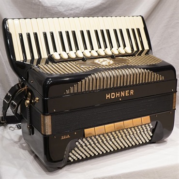 Hohner 【USED】【GW激得セール】GOLA【超希少！特注仕様45鍵・5列リード搭載・185ボタンフリーベースモデル】【最高級モデル特注品・中古アコーディオン】 画像2