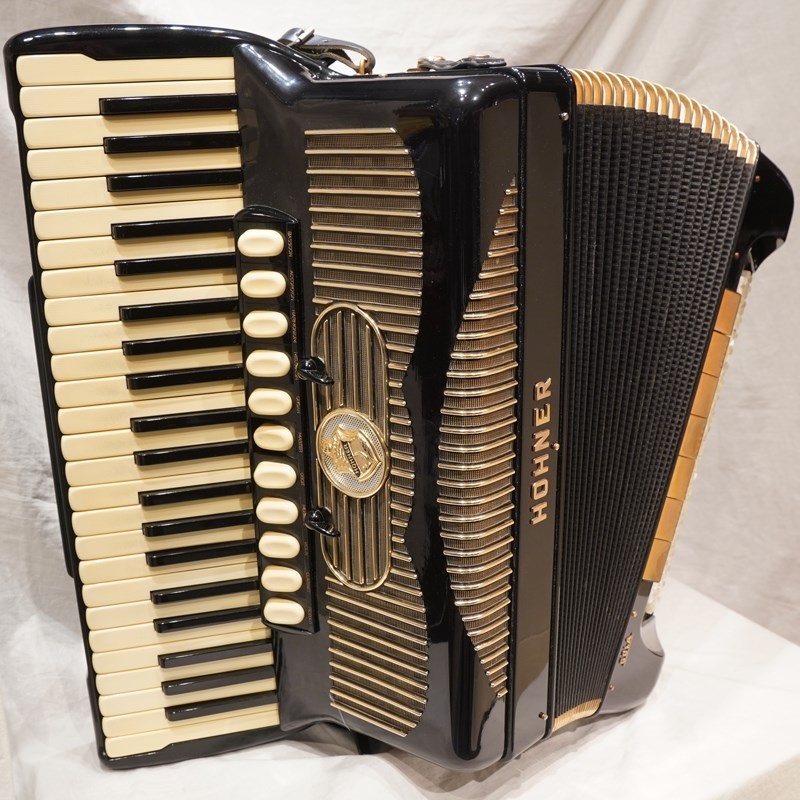 Hohner 【USED】【GW激得セール】GOLA【超希少！特注仕様45鍵・5列リード搭載・185ボタンフリーベースモデル】【最高級モデル特注品・中古アコーディオン】 画像3
