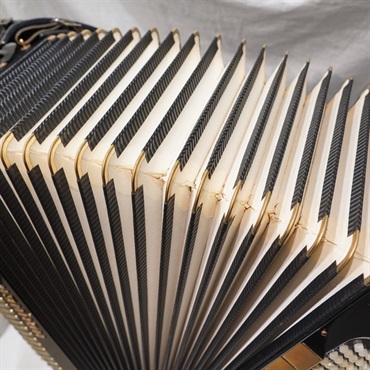 Hohner 【USED】【GW激得セール】GOLA【超希少！特注仕様45鍵・5列リード搭載・185ボタンフリーベースモデル】【最高級モデル特注品・中古アコーディオン】 画像5