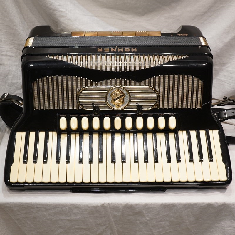 Hohner 【USED】【GW激得セール】GOLA【超希少！特注仕様45鍵・5列リード搭載・185ボタンフリーベースモデル】【最高級モデル特注品・中古アコーディオン】 画像7