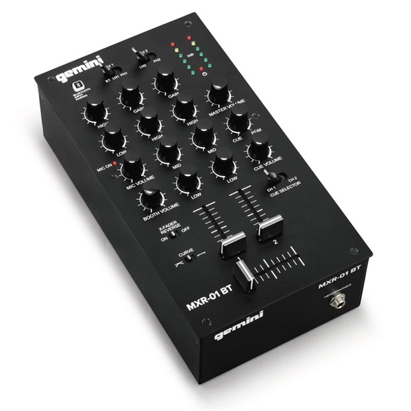 Gemini MM1 2チャンネル DJミキサー Amazon.com: Gemini Portable 2-Channel DJ Mixer – Pocket