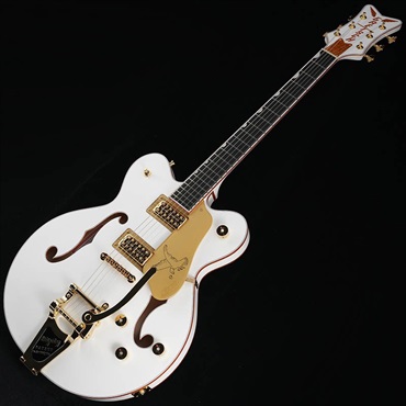 GRETSCH G6636T Players Edition Falcon Center Block Double-Cut with String-Thru Bigsby (White) 画像1