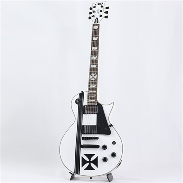 LTD IRON CROSS (Snow White w/Black Stripes) [James Hetfield  