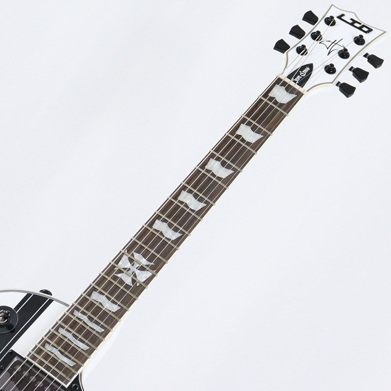 LTD IRON CROSS (Snow White w/Black Stripes) [James Hetfield