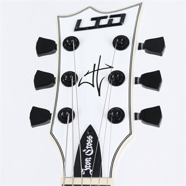 LTD IRON CROSS (Snow White w/Black Stripes) [James Hetfield