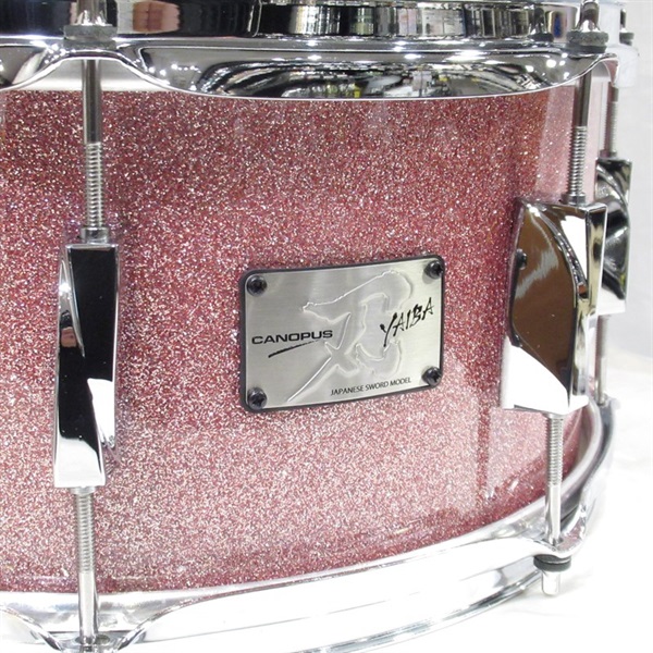 CANOPUS JSB-1465 Rose Sparkle Lacquer [刃 II YAIBA Birch Snare Drum 14×6.5] 画像1