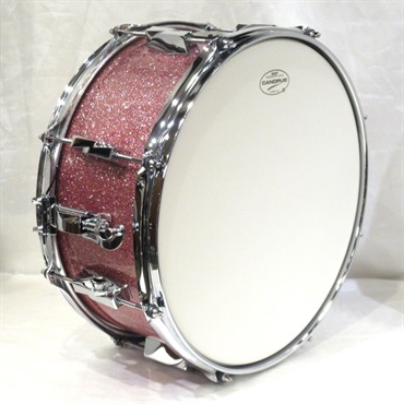 CANOPUS JSB-1465 Rose Sparkle Lacquer [刃 II YAIBA Birch Snare Drum 14×6.5] 画像5