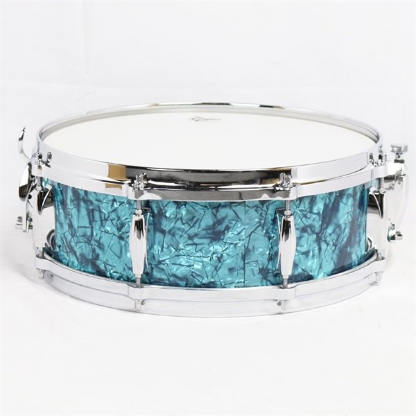 GRETSCH USA Custom Snare Drum 14×5 [GRNT-0514S-8CL 309 ／TURQUOISE PEARL] 【店頭入荷！】 画像1