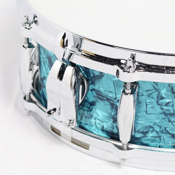 GRETSCH USA Custom Snare Drum 14×5 [GRNT-0514S-8CL 309 ／TURQUOISE PEARL] 【店頭入荷！】 画像4