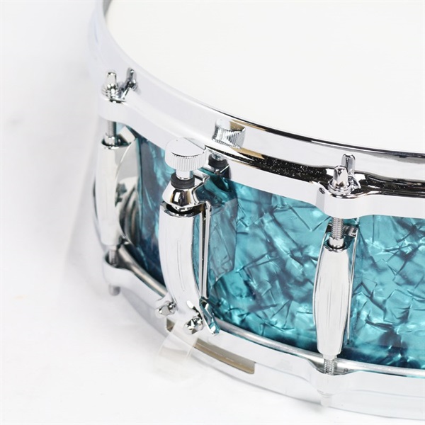 GRETSCH USA Custom Snare Drum 14×5 [GRNT-0514S-8CL 309 ／TURQUOISE PEARL] 【店頭入荷！】 画像5